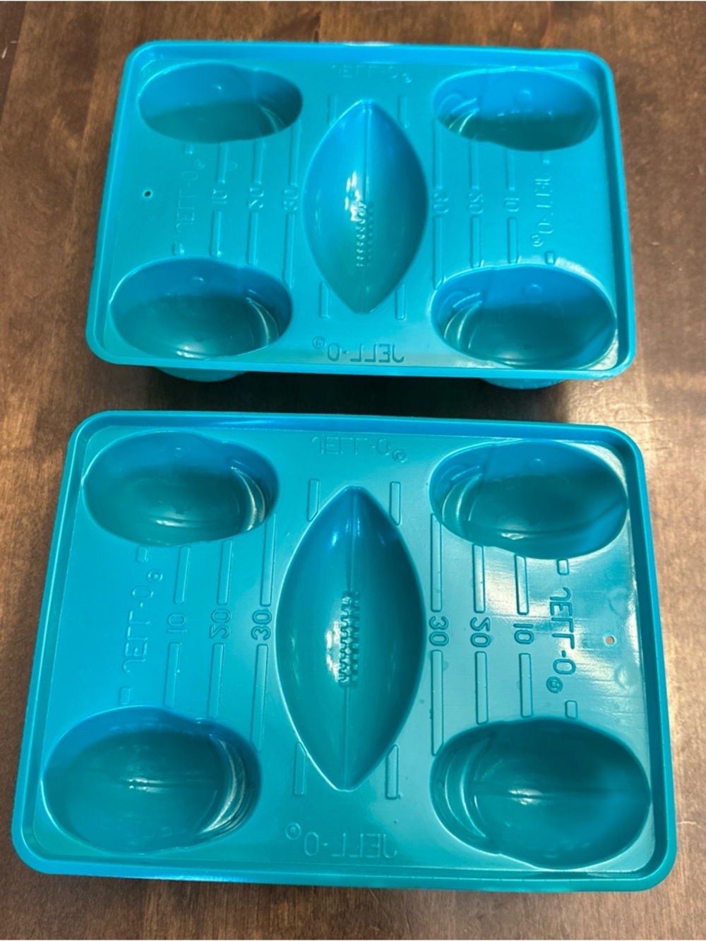 Vintage Jello Football Helmet Jell-o‎ Molds Party Shots Super Bowl Nostalgia